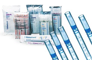 Fisherbrand Sterile Polystyrene Disposable Serological Pipets with Magnifier Strips
